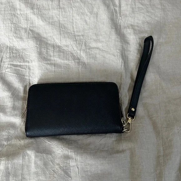 Michael Kors Black Wristlet with Gold Accents - Picture 5 of 5